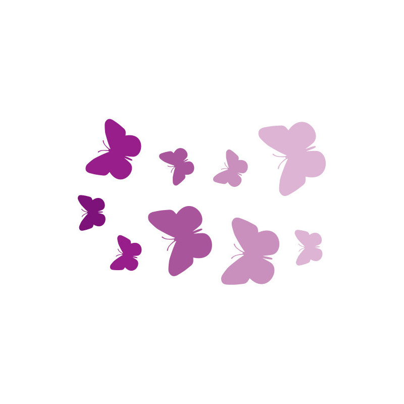 Stencil - Borboletas - 21x15 cm - Acrilex