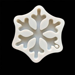 Molde Silicone - Floco de Neve