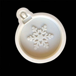 Molde Silicone - Bola de Natal