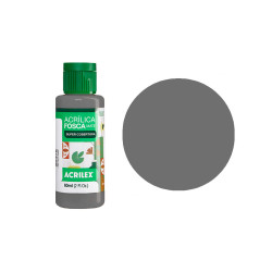 Tinta Acrílica Fosca Nature Colors - Acrilex - 60 ml - Grafite