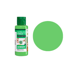 Tinta Acrílica Fosca Nature Colors - Acrilex - 60 ml - Verde Folha