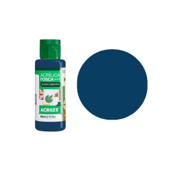 Tinta Acrílica Fosca Nature Colors - Acrilex - 60 ml - Azul Marinho