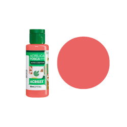 Tinta Acrílica Fosca Nature Colors - Acrilex - 60 ml - Coral
