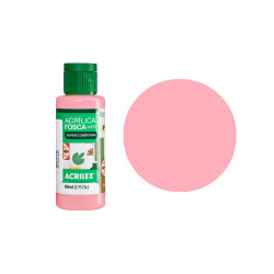 Tinta Acrílica Fosca Nature Colors - Acrilex - 60 ml - Rosa