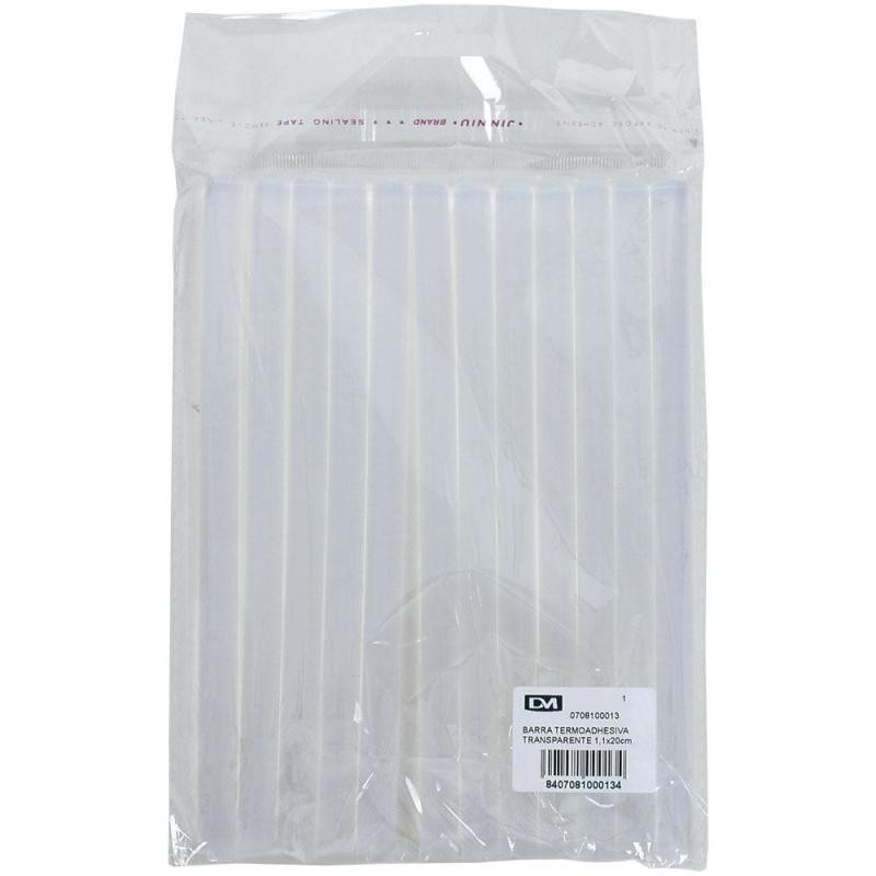 Recargas Cola Quente Transparente - 11 mm / 20 cm - Artis Decor