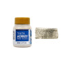 Tinta para Tecido Glitter - Acrilex - 37 ml - Amarelo
