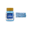 Tinta para Tecido Glitter - Acrilex - 37 ml - Azul