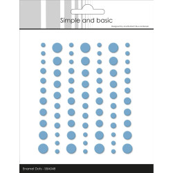 Enamel Dots Autocolantes Mate (Sem Brilho) - Simple and Basic