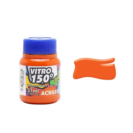 Vitro 150º - 37 ml - Acrilex - Laranja