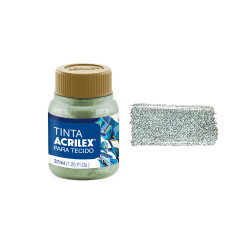Tinta para Tecido Metálica - Acrilex - 37 ml - Cítrico