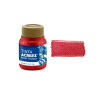 Tinta para Tecido Metálica - Acrilex - 37 ml - Vermelho