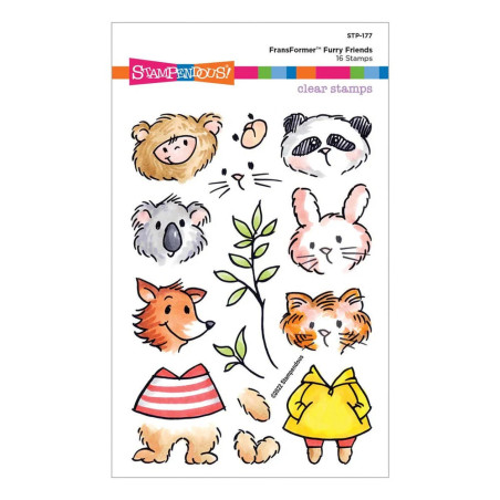 Carimbos Transparentes - Furry Friends FransFormer - Stampendous
