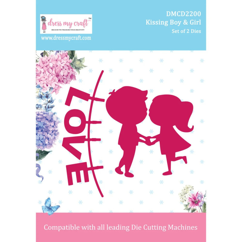 Cortantes - Kissing Boy & Girl - Dress my Craft