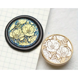 Sinete / Carimbo Lacre - Corn Poppy