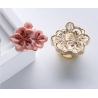 Sinete / Carimbo Lacre - Formato Especial - Flores Cerejeira 3D