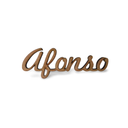 Nome Afonso - MDF - 2 cm
