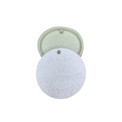 Molde Silicone - Placa Melhor Professora