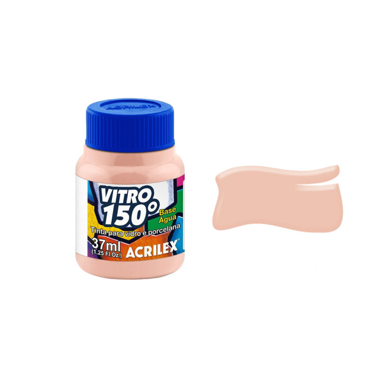 Vitro 150º - 37 ml - Acrilex - Salmão Bebé