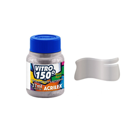 Vitro 150º - 37 ml - Acrilex - Prata