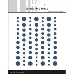 Enamel Dots Autocolantes Mate (Sem Brilho) - Simple and Basic
