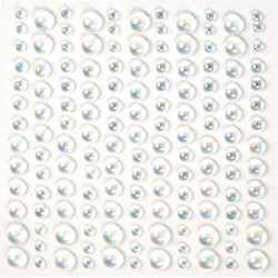 Dew Drops Autocolantes - Iridescente - Craft Consortium