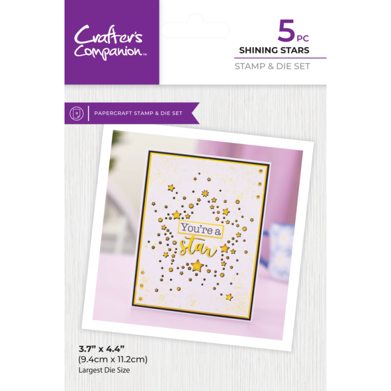 Carimbos e Cortantes - Shining Star - Crafter's Companion