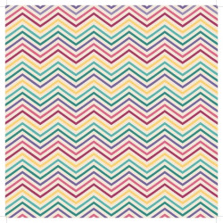 Bloco Papel Scrapbook - Retro Rainbow - Crafter's Companion - 30x30cm