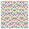 Bloco Papel Scrapbook - Retro Rainbow - Crafter's Companion - 30x30cm