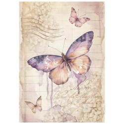 Papel de Arroz - Quiet Days - A6 - Stamperia