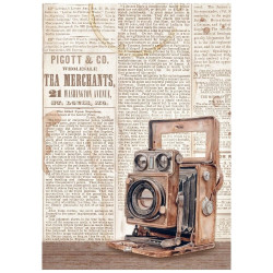 Papel de Arroz - Quiet Days - A6 - Stamperia