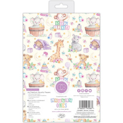 Bloco Cartolinas - Little Ones Premium Paper Pad - Craft Consortium - A4