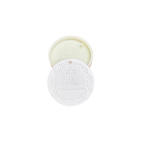 Molde Silicone - Placa "A Minha Primeira Comunhão"