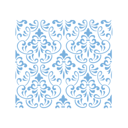 Stencil - Azulejo Português - 13 x 13 cm - Acrilex