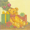 Guardanapo para Decoupage - Teddy e Presentes