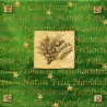 Guardanapo Merry Christmas Green