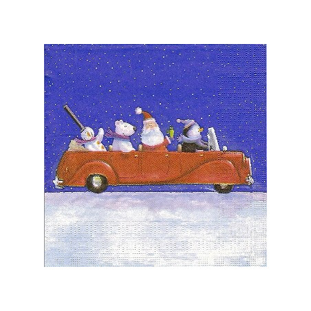 Guardanapo Gang in Car