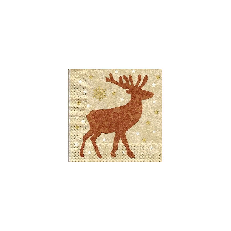 Guardanapo Hirsch - gold