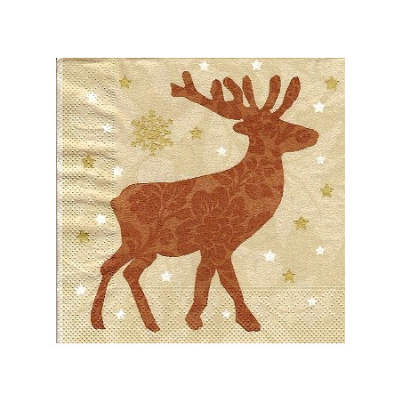 Guardanapo Hirsch - gold