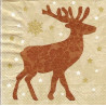 Guardanapo Hirsch - gold
