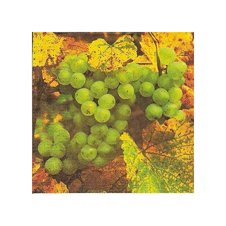 Guardanapo Decpupage - Wine Grapes