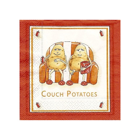 Guardanapo Couch Potatoes
