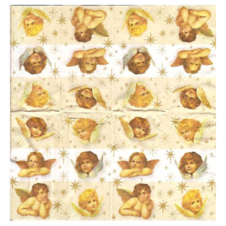 Lenço Decorativo para Decoupage - Sweet Angels