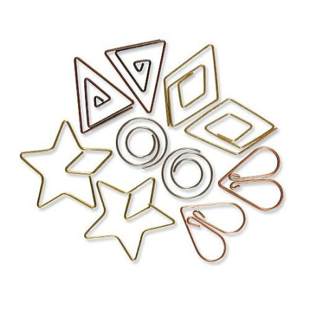 Decorações - Clipes com Formas - Clever Clips Treasures