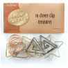 Decorações - Clipes com Formas - Clever Clips Treasures