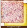 Papel Decorado Scrapbook - Fancy Pants - Artic Chill - Sledding - 30x30 cm