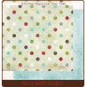 Papel Decorado Scrapbook - Fancy Pants - Christmas Magic - Good Cheer - 30x30 cm