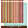 Papel Decorado Scrapbook - Fancy Pants - Delight - Spice - 30x30 cm
