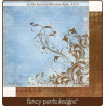 Papel Decorado Scrapbook - Fancy Pants - Little Sprout - Welcome Baby - 30x30 cm