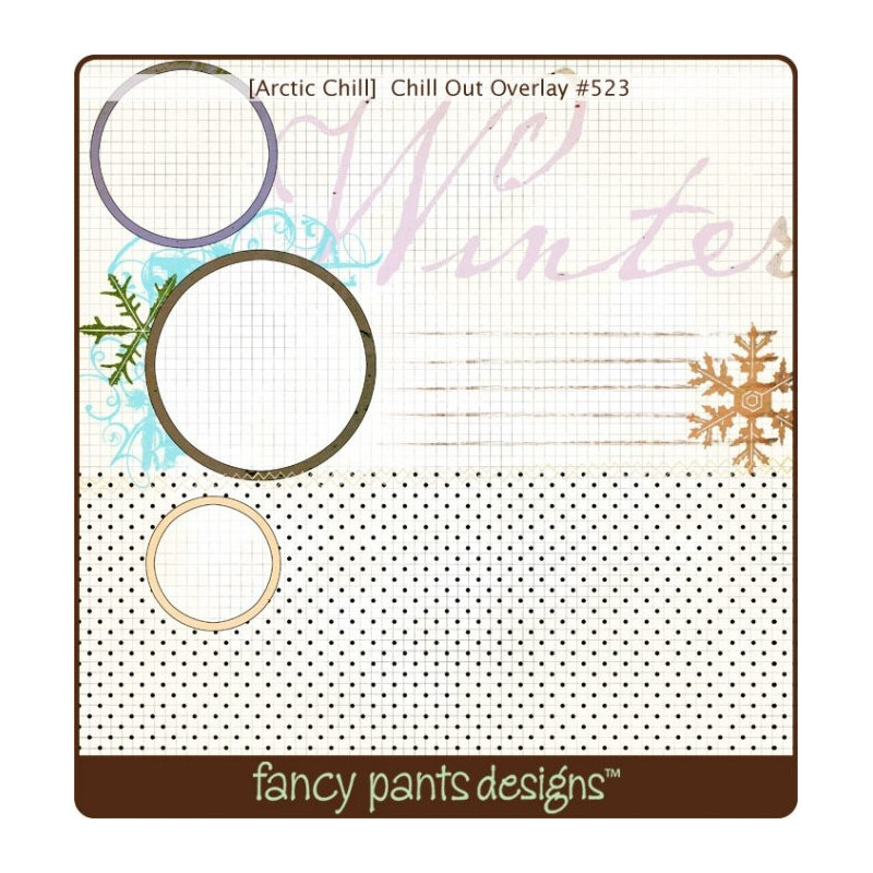 Acetato - Fancy Pants - Artic Chill - Chill Out - 30 x 30 cm