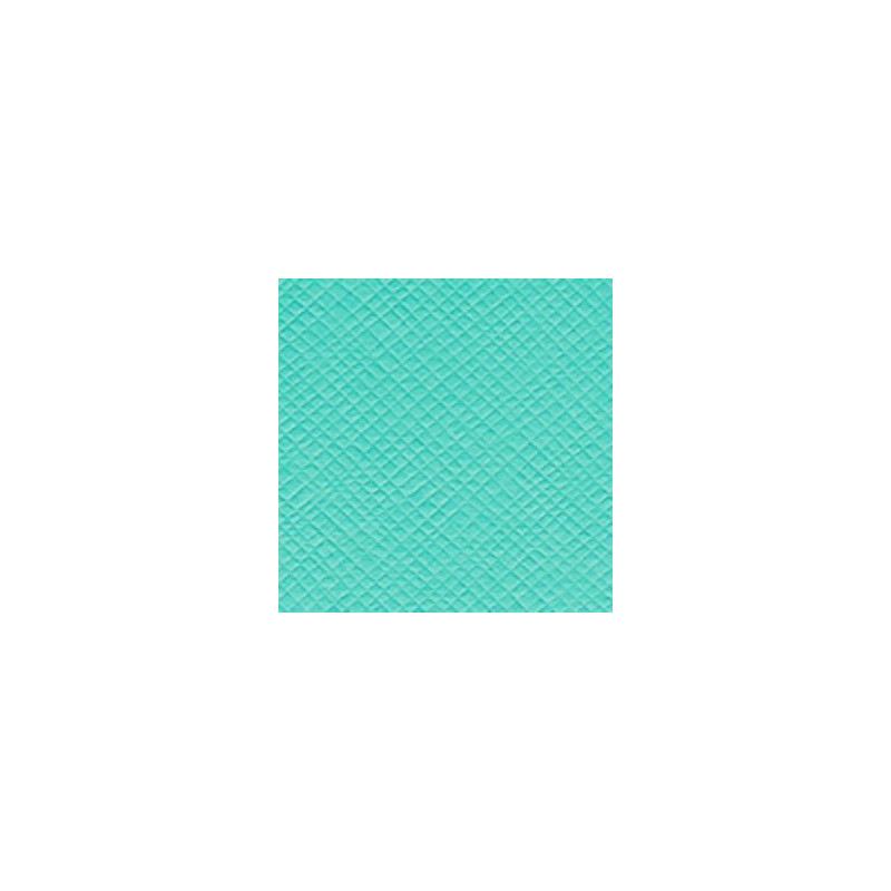 Cartolina/Cardstock - Bazzill Mono criss cross - Swimming Pool - 30 x 30 cm